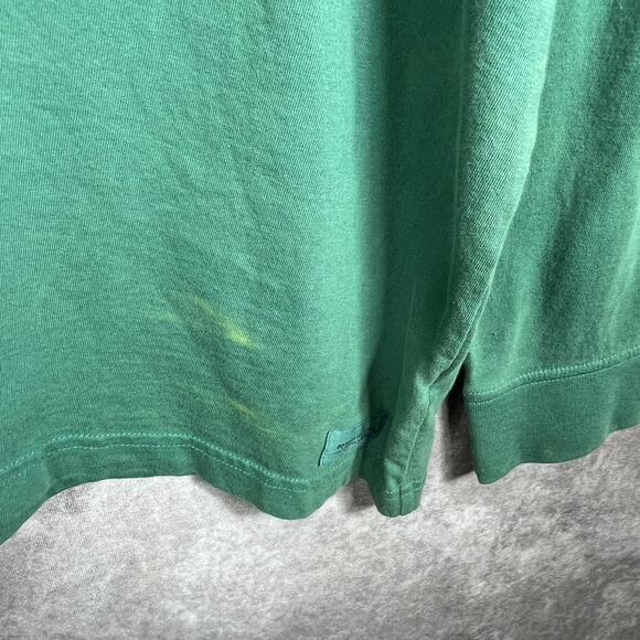 Life Is Good Crusher Tee Shirt Mens 2XL Green Santa Sleigh Mobile Device Holiday - Picture 4 of 12